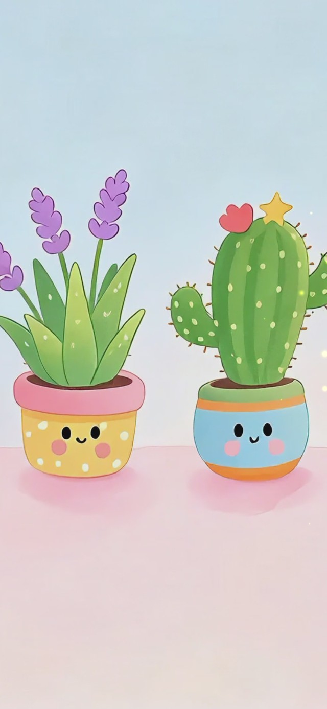 护眼清新花盆