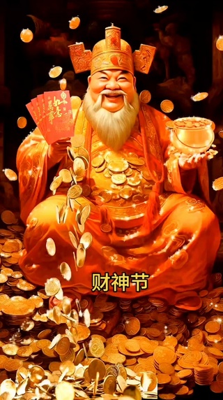 接财神喽