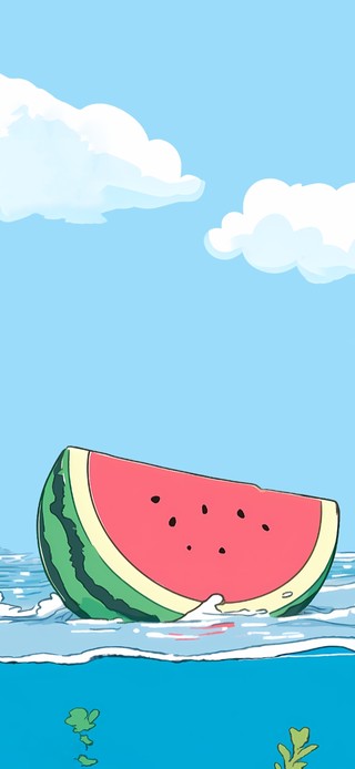 清凉一夏  漂流的西瓜