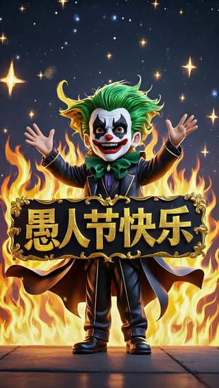 愚人节小丑