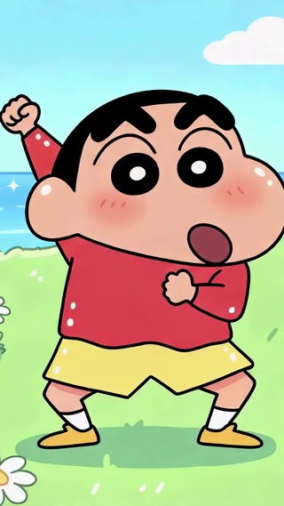 元气满满的海边小新