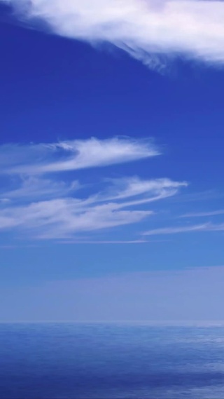 海景蓝天白云