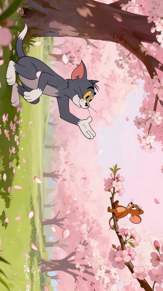 樱花园猫和老鼠