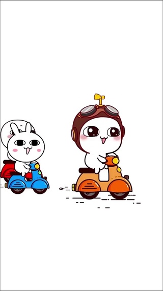 骑上我心爱的小摩托