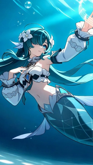 海底蓝调人鱼-沃雅妮莎