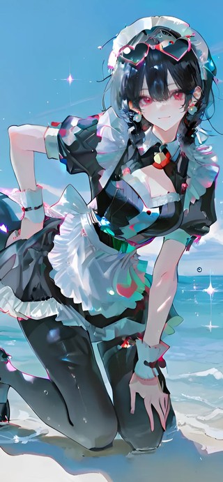 艾莲-海边女仆少女