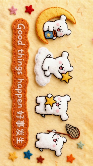 好事发生毛绒可爱小狗