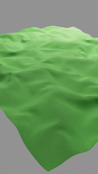 3D飞舞的布