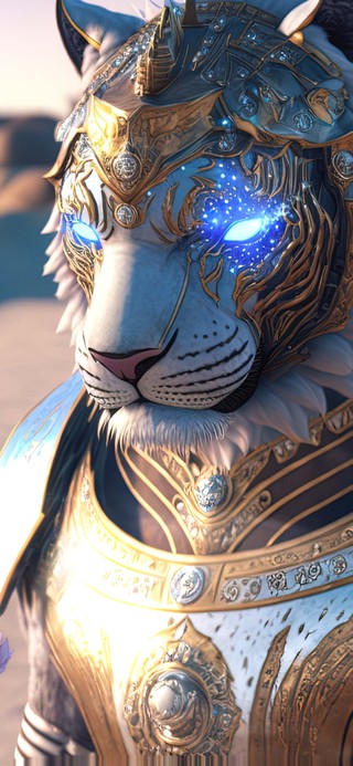 黄金 白虎 骑士