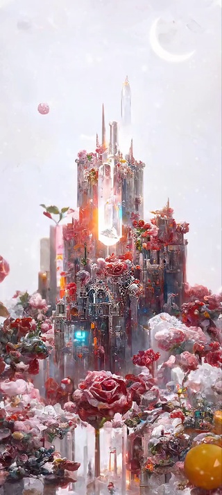 时光宛若流水，玫瑰的颜色并不消褪。