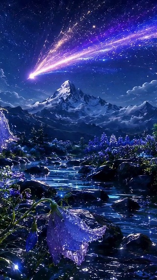 星夜流光花谷