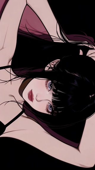 心动狙击挽发少女