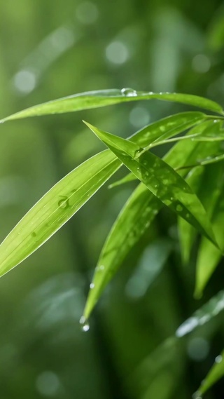 心有清欢 清新雨后翠竹