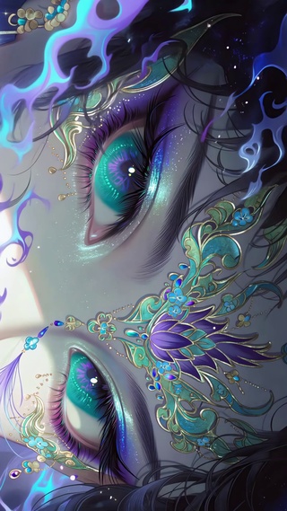 鎏金花钿的青瞳