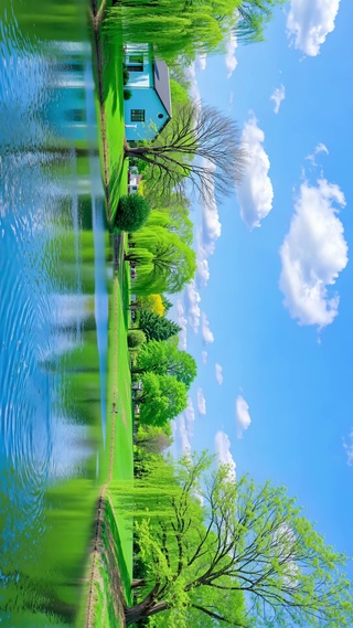 公园湖泊