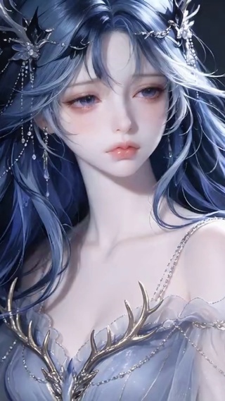 麋鹿仙踪唯美动漫少女