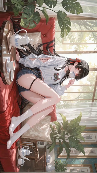 午后茶闲少女-千咲