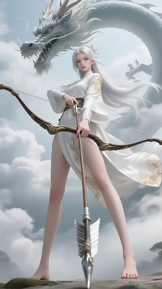 山海经白龙户主女武神射手