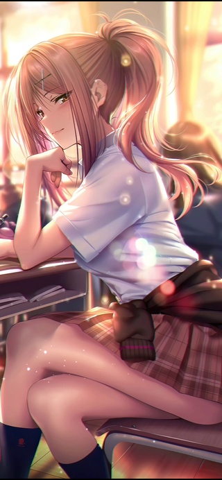 学院风jk少女
