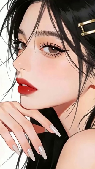 长发女孩