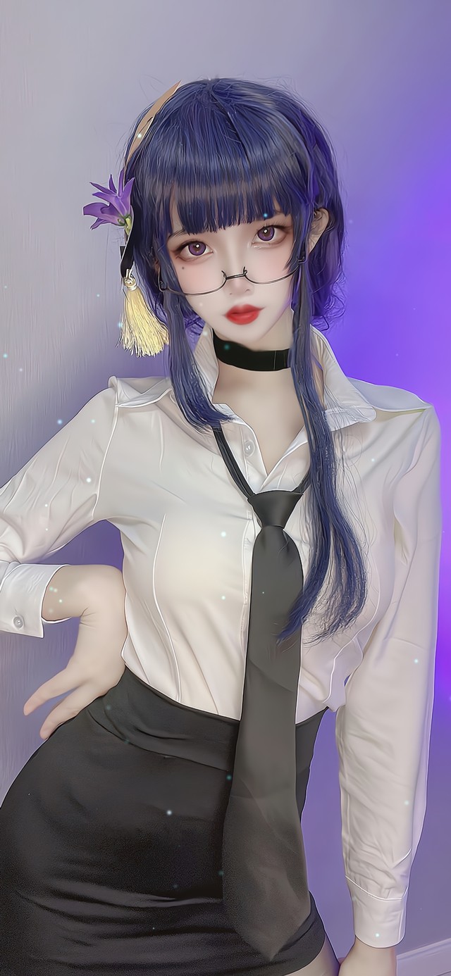 原神雷电将军cos