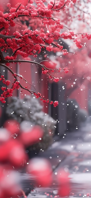 风雪腊梅香