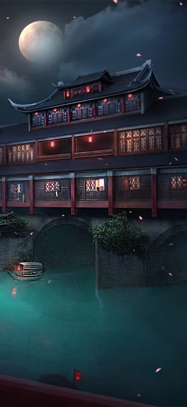 超宽带鱼屏4K【月落】