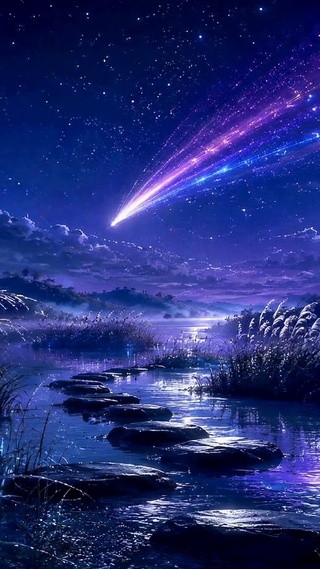 月夜流星秘境