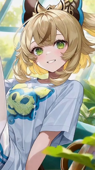 窗边白丝美少女