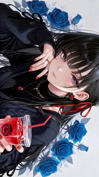 蓝玫瑰少女