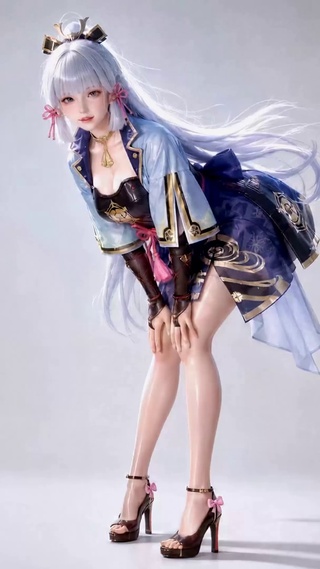 清雅古风少女