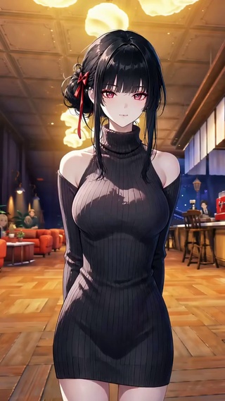 二次元中可爱清纯的美女