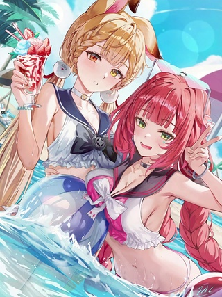 泳装贴贴（作者：天祈Eric）