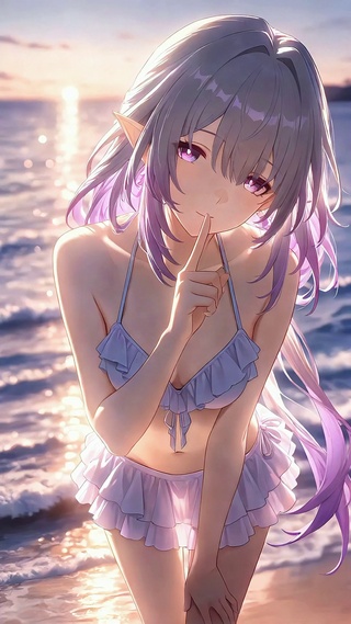 遐蝶丨夏日海滩丨