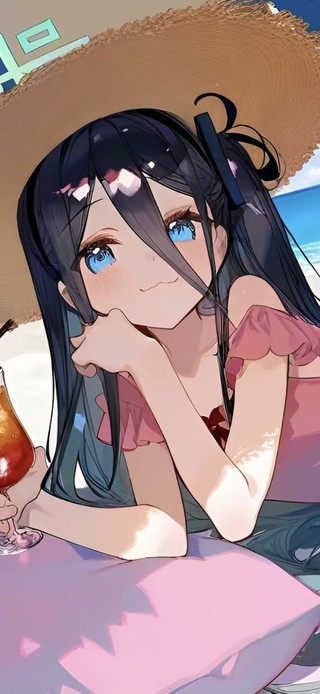 海边泳装少女-天童爱丽丝