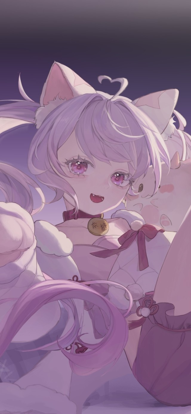 清新可爱猫耳美少女