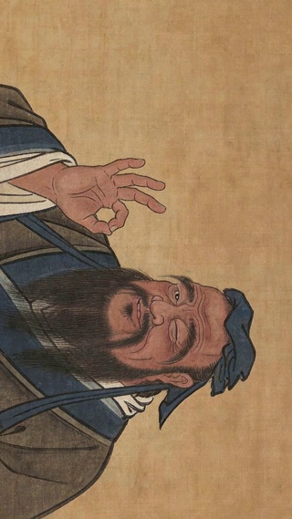 趣味古风孔子OK手势