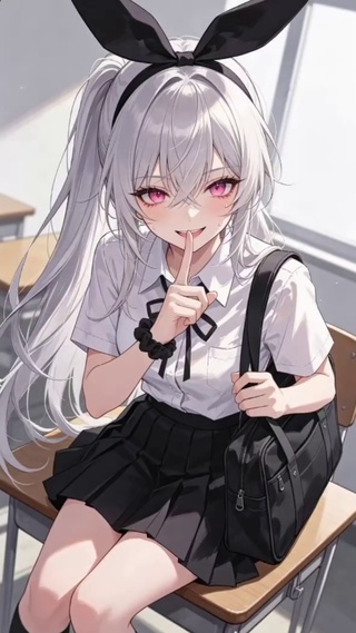 兔耳JK女孩