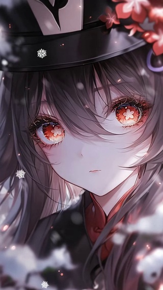 胡桃丨雪眸藏花丨