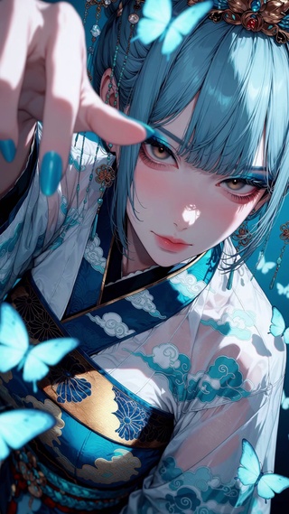 二次元动漫女孩