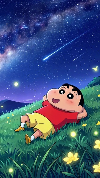 小新看流星