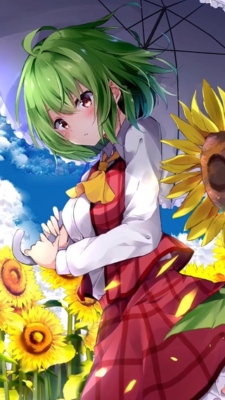 花海里的少女4k超清
