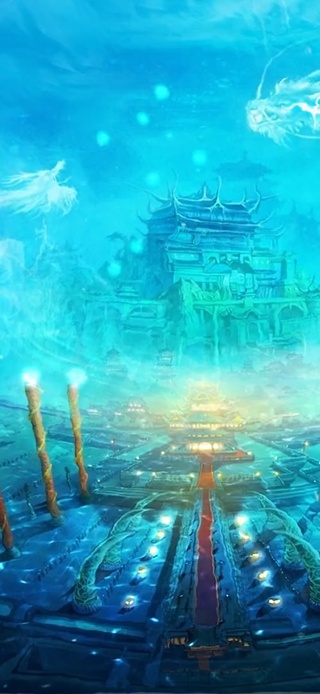 龙宫之双龙戏珠