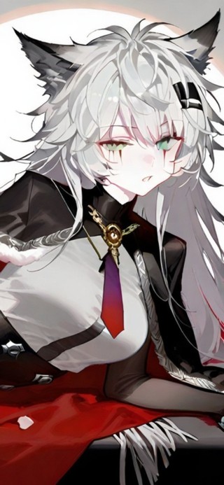 趴着制服皮鞋少女-荒芜拉普兰德