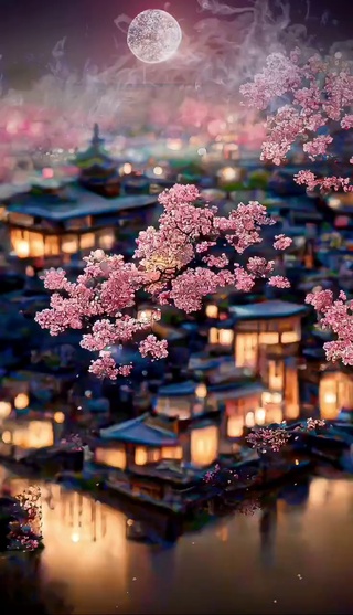 樱花小镇