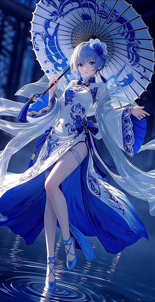 温婉旗袍·坎特蕾拉