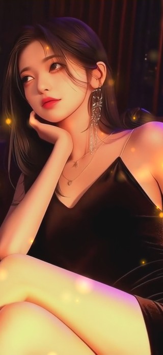 淡眉如秋水，玉肌伴轻风