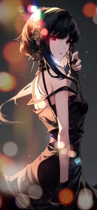 二次元动漫插画少女荆棘公主