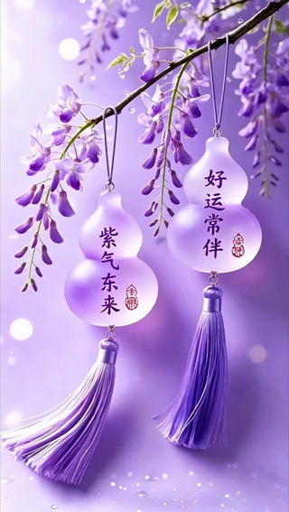 紫气东来 好运常在