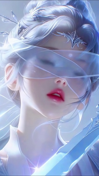 纱掩凡尘，剑揽清辉